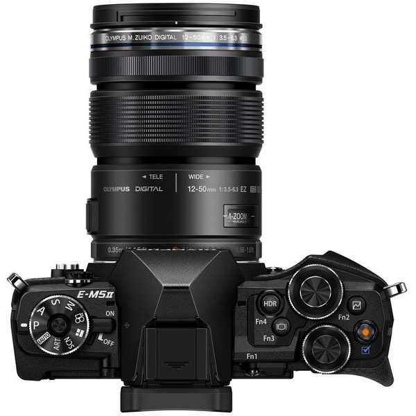Цифровая системная фотокамера OLYMPUS E-M5 Mark II 12-50 Kit Black/Black
